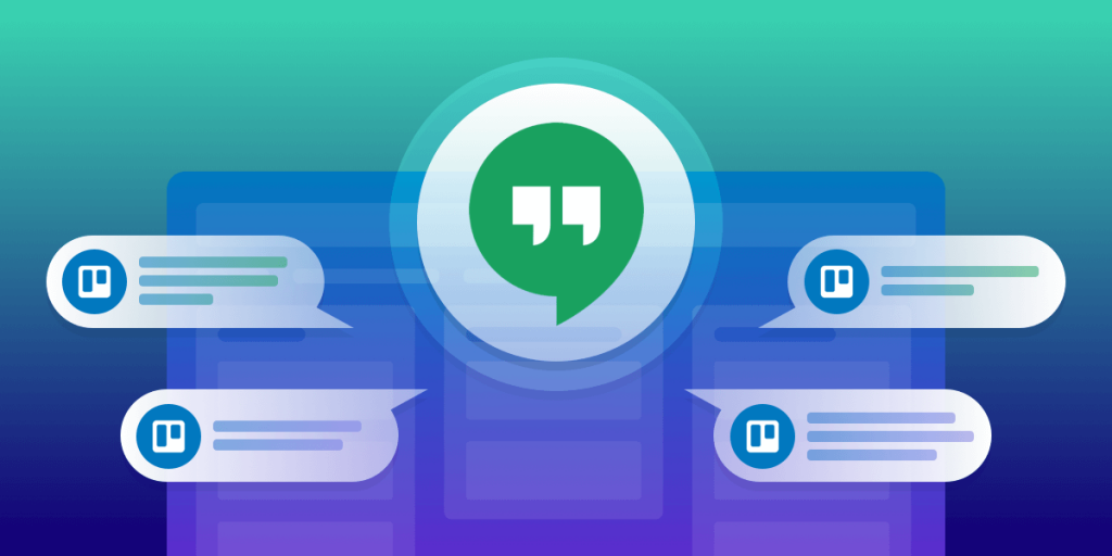 Trello adds Google Chat to their Boards