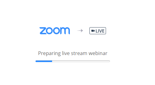 Using Zoom to stream live on Facebook